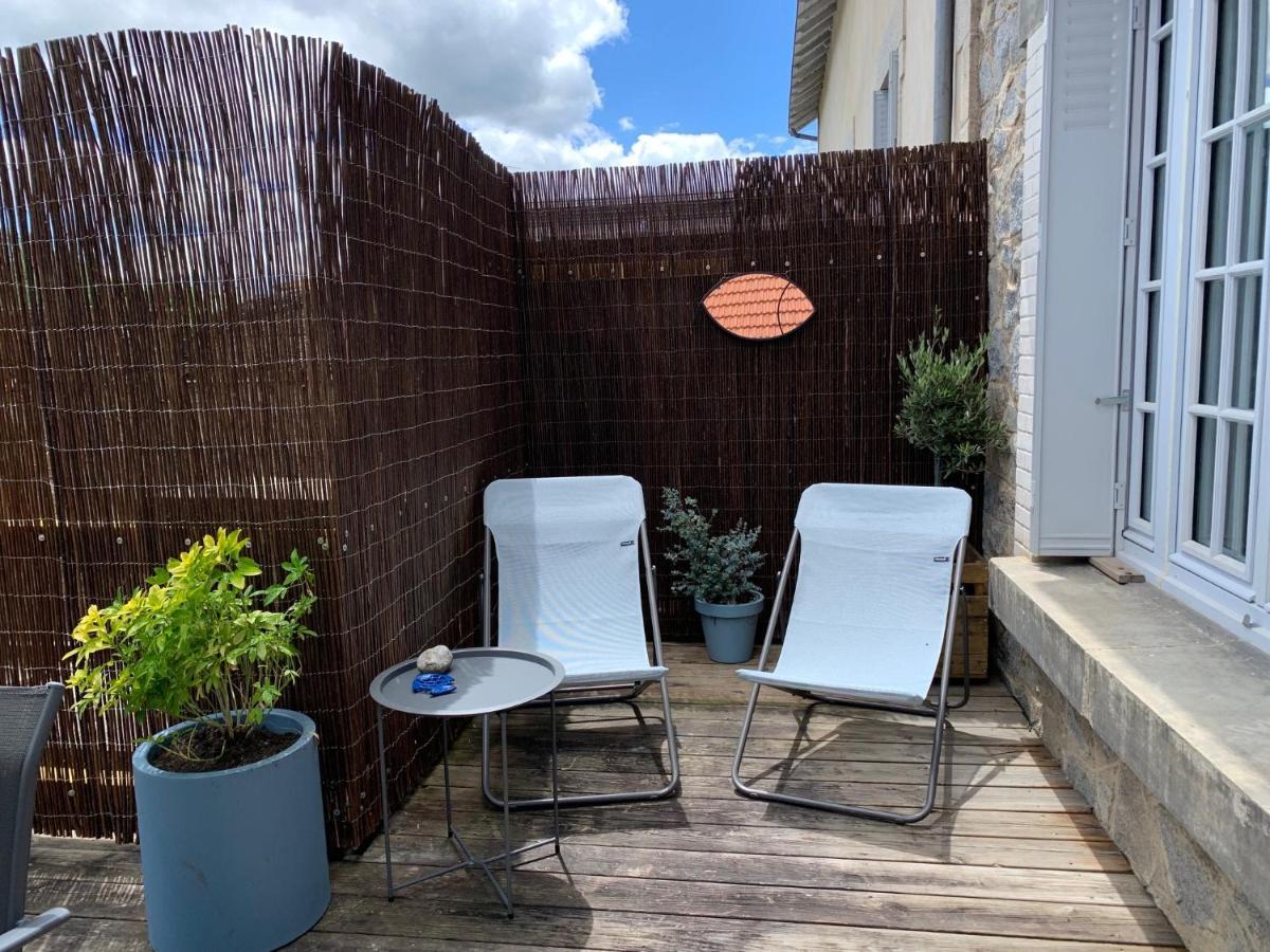 La Terrasse De Compostelle T3 Chic, Charme, Cosy Lägenhet Saint-Léonard-de-Noblat Exteriör bild